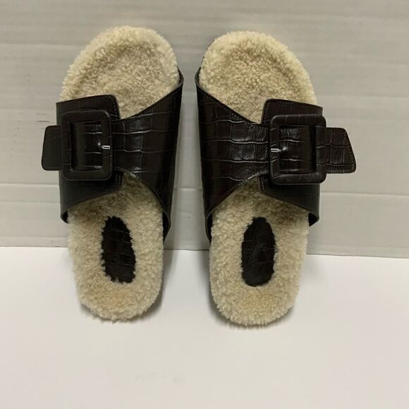 DEFINERY | Dark brown Women's Sandals |  Size 39 - Picture 3 of 7